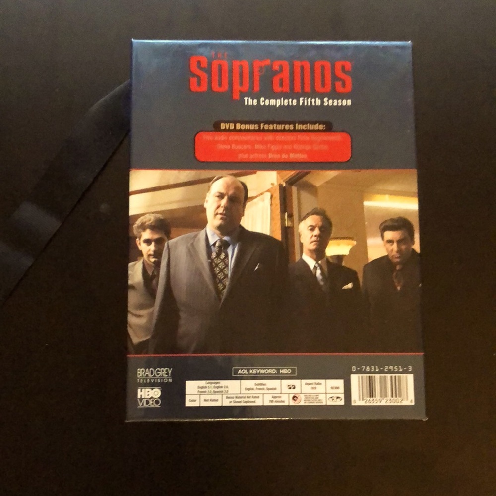NEW LISTING! HBO Sopranos Complete Fifth Season